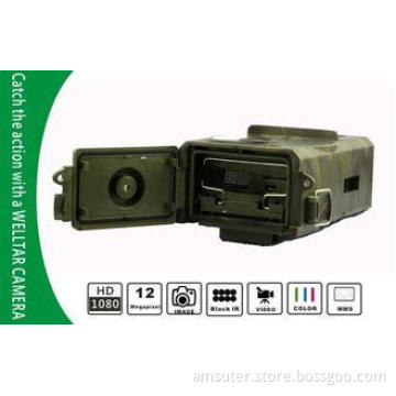 720P 12MP / 8MP CMOS SMS Trail Camera With 36pcs 850nm Visi
